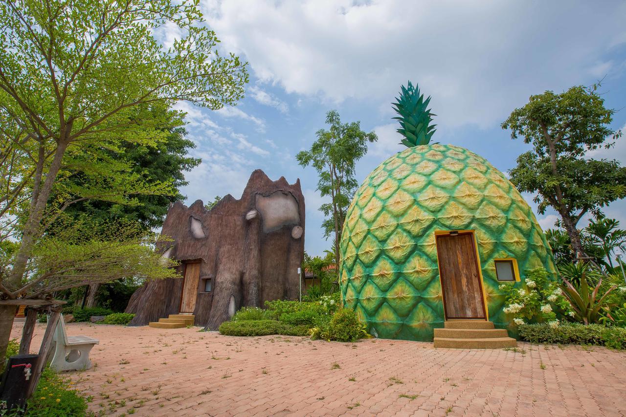 Fruit House Pattaya Motel Bang Lamung Eksteriør billede