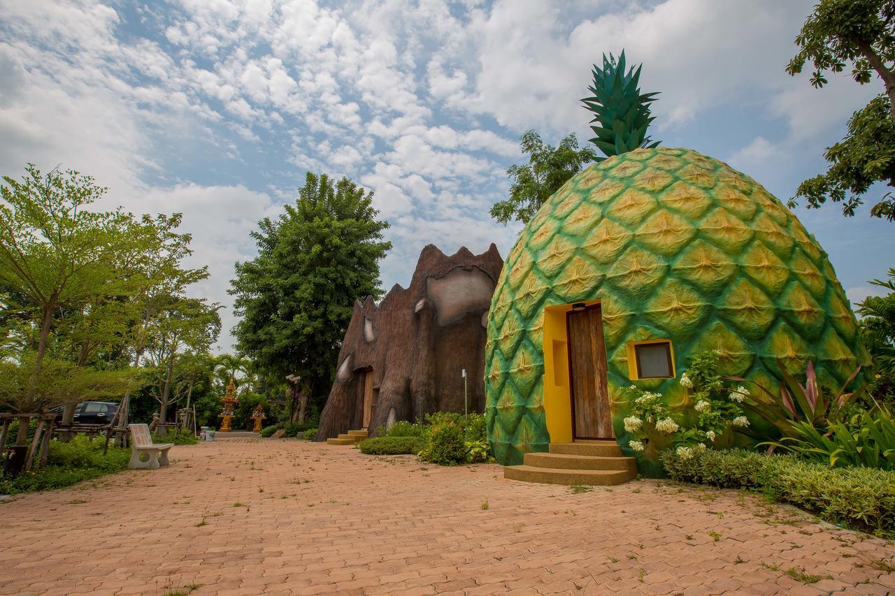 Fruit House Pattaya Motel Bang Lamung Eksteriør billede